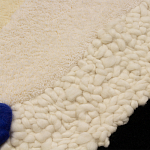 Ковер ручной работы Electric blue and popcorn варинант исполнения - 6 | Loft Concept в Челябинске