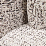 Дизайнерский двухместный диван с мягкими спинкой и подлокотниками бежевый Madelaine Sofa Beige варинант исполнения - 6 | Loft Concept в Челябинске