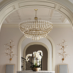 Бра с каркасом в виде веток усыпанных кристаллами Branches with Crystals варинант исполнения - 4 | Loft Concept в Челябинске