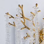 Бра золотого цвета с ветвями и хрустальными подвесками FAIRYTREE Light варинант исполнения - 4 | Loft Concept в Челябинске