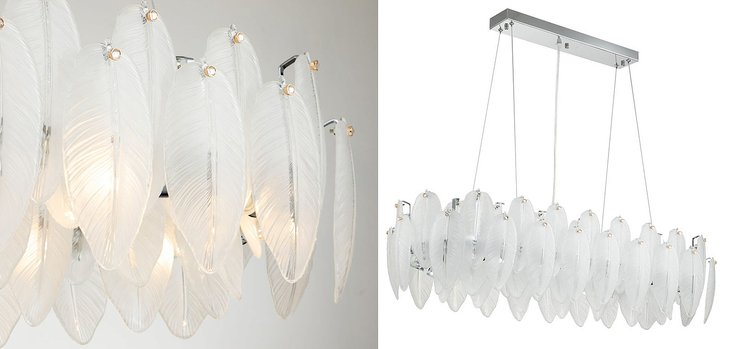 Люстра Bud Petals Chandelier Chrome Line Люстра Bud Petals Chandelier Chrome Line - Loft-Concept в Челябинске