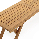 Деревянная скамья складная Jerome Wood Bench варинант исполнения - 5 | Loft Concept в Челябинске