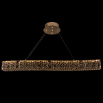 Люстра волнистой формы с текстурной огранкой Reflection of Reality варинант исполнения - 6 | Loft Concept в Челябинске