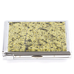 Портсигар на 10 сигарет с газовой зажигалкой из натурального камня Змеевик Светлый Stone Cigarettes Cases варинант исполнения - 1 | Loft Concept в Челябинске