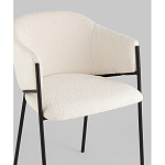 Стул Brace букле белый варинант исполнения - 2 | Loft Concept в Челябинске