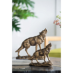 Фигурка Волк Gold варинант исполнения - 6 | Loft Concept в Челябинске