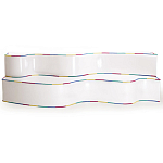 Дизайнерский модульный диван волнистой формы с цветным принтом Poltronova Superonda Sofa варинант исполнения - 5 | Loft Concept в Челябинске