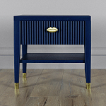 Прикроватная тумбочка с ящиком Elsa Dreams Blue варинант исполнения - 5 | Loft Concept в Челябинске