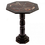 Кофейный стол из натуральных камней Змеевик и Яшма Natural Stone Tables варинант исполнения - 9 | Loft Concept в Челябинске