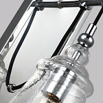 Бра с плафоном в форме колокола из прозрачного стекла с пузырьками Feiss варинант исполнения - 2 | Loft Concept в Челябинске