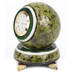 Часы настольные в виде шара из натурального камня Ball Stone Clock варинант исполнения - 5 | Loft Concept в Челябинске