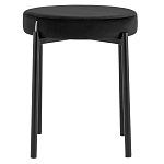 Табурет с мягким круглым сиденьем RIO Black варинант исполнения - 2 | Loft Concept в Челябинске