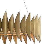 Люстра круглая с фактурным абажуром Graduated Heights варинант исполнения - 1 | Loft Concept в Челябинске