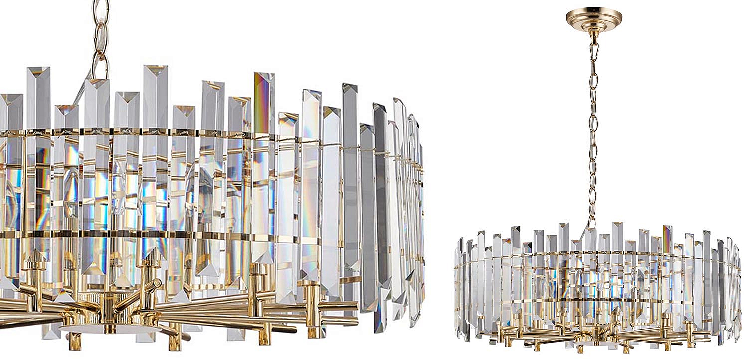 Люстра Langley Chandelier gold 80 Люстра Langley Chandelier gold 80 - Loft-Concept в Челябинске