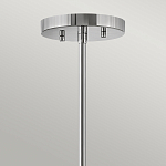 Потолочный светильник с двухслойным белым текстильным абажуром Hinkley варинант исполнения - 13 | Loft Concept в Челябинске