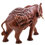 Статуэтка из дерева суар в виде слона Two Tusks варинант исполнения - 2 | Loft Concept в Челябинске