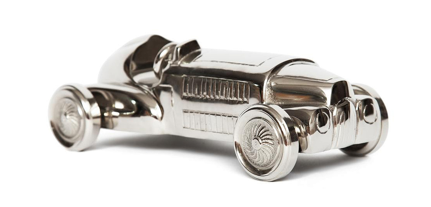 Декоративная машина Decorative Metal Retro Car nickel Декоративная машина Decorative Metal Retro Car nickel - Loft-Concept в Челябинске