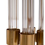 Торшер металлический со стеклянным основанием Intersection варинант исполнения - 2 | Loft Concept в Челябинске