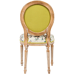 Стул из массива бука с изображением птиц и цветов Beige Green Chinoiserie Garden Chair варинант исполнения - 2 | Loft Concept в Челябинске