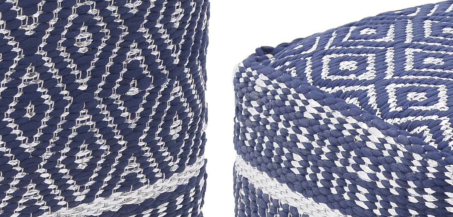 Пуф Rhombuses Kelim Ornament Pouf Пуф Rhombuses Kelim Ornament Pouf - Loft-Concept в Челябинске