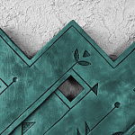 Панно «Земля Биармии» варинант исполнения - 3 | Loft Concept в Челябинске