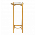 Кофейный стол со столешницей из агата Agate Design Beige варинант исполнения - 1 | Loft Concept в Челябинске