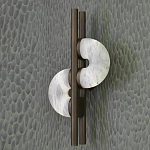 Бра  с фигурным мраморным рассеивателем Spiral of Warm Light варинант исполнения - 2 | Loft Concept в Челябинске