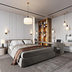 Черно-белый подвесной светильник Ladybug варинант исполнения - 3 | Loft Concept в Челябинске