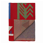 Плед хлопковый по мотивам чувашских орнаментов Ural and Siberian Patterns варинант исполнения - 2 | Loft Concept в Челябинске