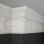 Карниз с орнаментом KO-27 варинант исполнения - 1 | Loft Concept в Челябинске