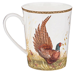 Кружка из фарфора с изображением фазанов 480 мл Hunting Porcelain Collection варинант исполнения - 1 | Loft Concept в Челябинске