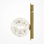 Бра с плафоном из прозрачного стекла с пузырьками воздуха Effervia варинант исполнения - 2 | Loft Concept в Челябинске