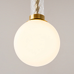 Подвесной светильник со стеклянными вставками Helios варинант исполнения - 5 | Loft Concept в Челябинске