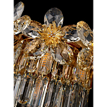 Бра с декоративными элементами в виде крупных хрустальных цветов Palace Gardens варинант исполнения - 3 | Loft Concept в Челябинске