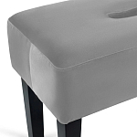 Мягкий  пуф на черных ножках Winton Pouf варинант исполнения - 26 | Loft Concept в Челябинске