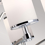 Люстра с белыми стеклянными плафонами в форме цилиндра Feiss варинант исполнения - 8 | Loft Concept в Челябинске