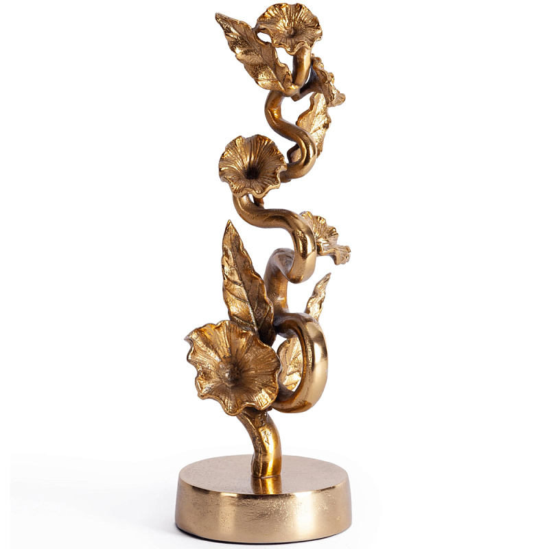 Статуэтка золотая Metal Flowers Gold Золотой Статуэтка золотая Metal Flowers Gold Золотой в Челябинске | Loft Concept