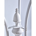 Столик белый кованный в прованском стиле Vaucluse варинант исполнения - 3 | Loft Concept в Челябинске