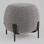 Пуф Флик ткань букле тёмно-серый варинант исполнения - 1 | Loft Concept в Челябинске