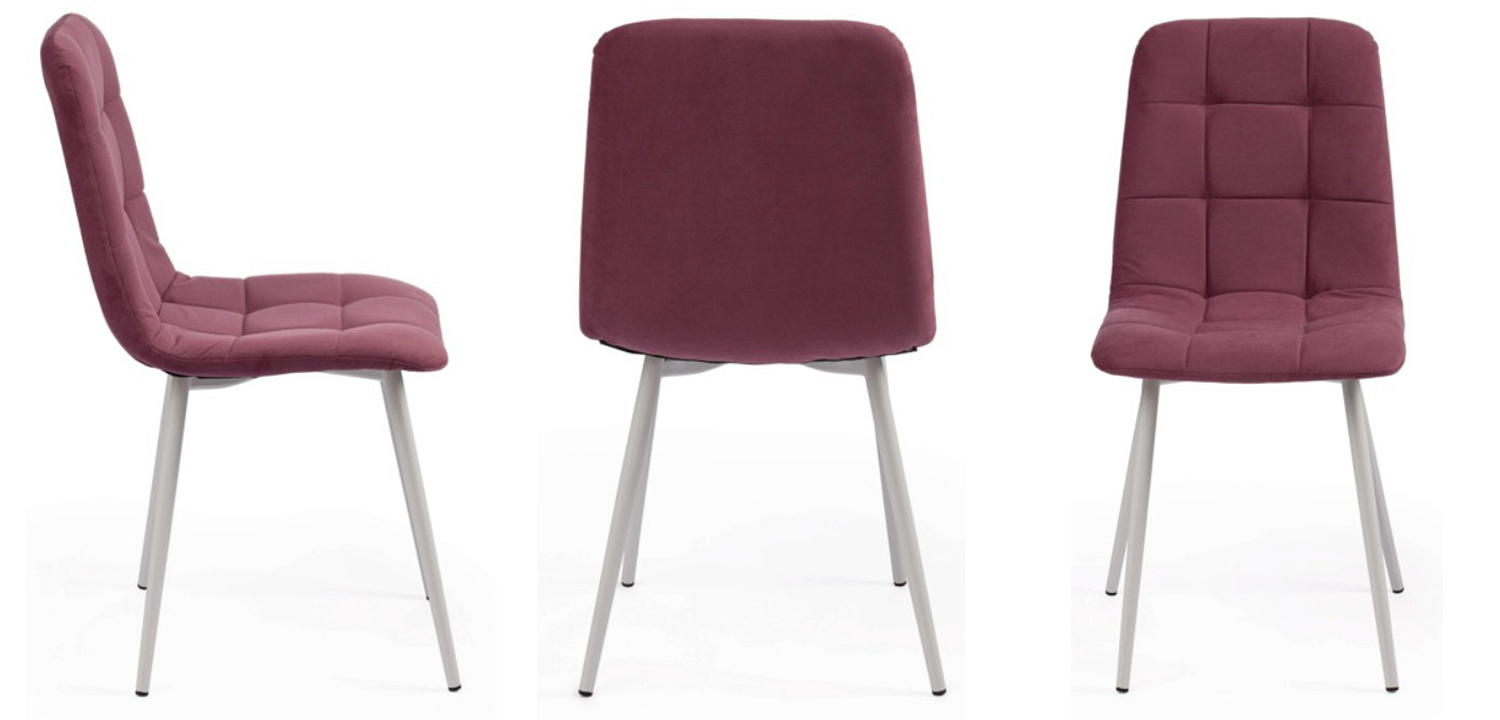 Стул Nancy Velour Plum Chair Стул Nancy Velour Plum Chair - Loft-Concept в Челябинске