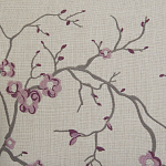 Кресло с изображением сакуры Aubrey Classical Armchair beige flax варинант исполнения - 4 | Loft Concept в Челябинске