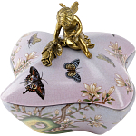 Фарфоровая шкатулка Butterflies and an angel варинант исполнения - 1 | Loft Concept в Челябинске