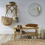 Скамья из ротанга Saveria Rattan Bench варинант исполнения - 4 | Loft Concept в Челябинске