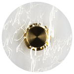 Бра в форме диска Loggia White Smoke Acrylic Wall Lamp варинант исполнения - 1 | Loft Concept в Челябинске