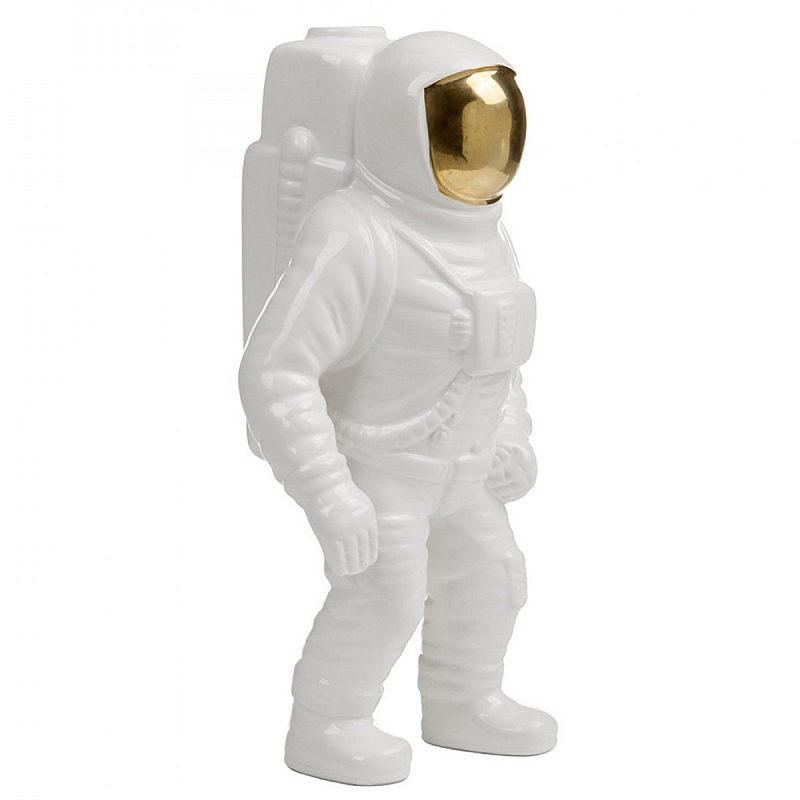 Статуэтка SELETTI Starman Vase Глянцевое золото Белый Статуэтка SELETTI Starman Vase Глянцевое золото Белый в Челябинске | Loft Concept