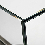 Тумбочка зеркальная с ящиком Mirror Chrome Cabinet варинант исполнения - 3 | Loft Concept в Челябинске