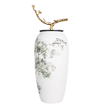 Декоративная ваза белая Serengeti варинант исполнения - 2 | Loft Concept в Челябинске