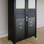 Дизайнерский шкаф витрина Elsa Dreams Black с 4-мя ящиками варинант исполнения - 2 | Loft Concept в Челябинске