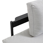 Диван-шезлонг черный Annet варинант исполнения - 3 | Loft Concept в Челябинске