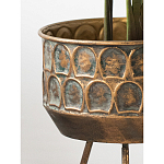 Железное кашпо Boston варинант исполнения - 8 | Loft Concept в Челябинске